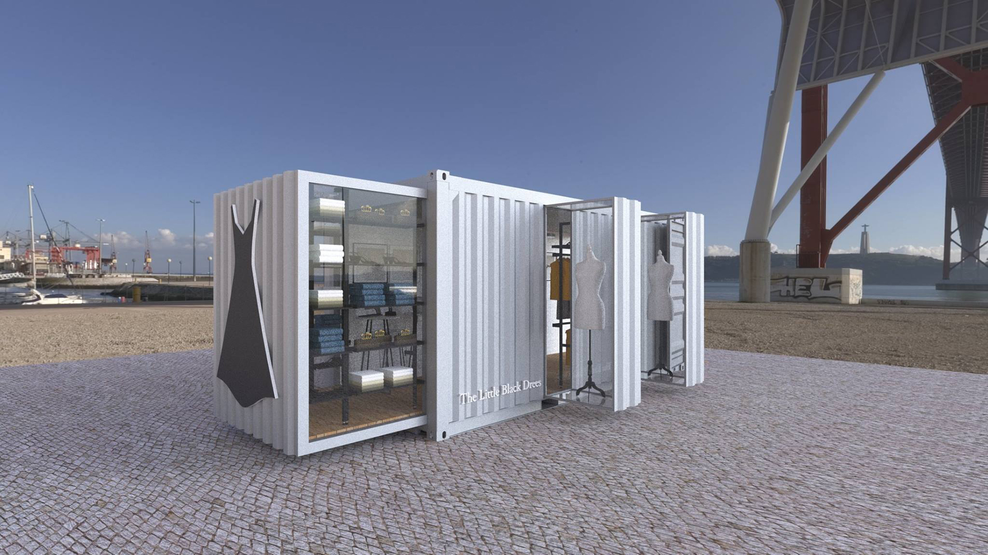 Containers y Casetas - Soluciones efímeras con contenedores maritimos